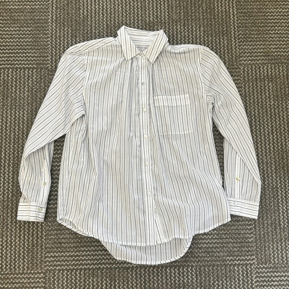 Rails Hartley 100% Cotton Button Down in Penfield Stripe, size XS - Picture 2 of 6